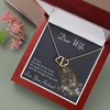 Beat Of My Heart Gold Necklace