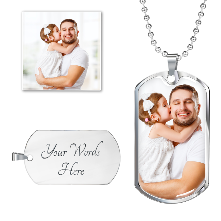 Fully Customizable Dog Tag with Engraving